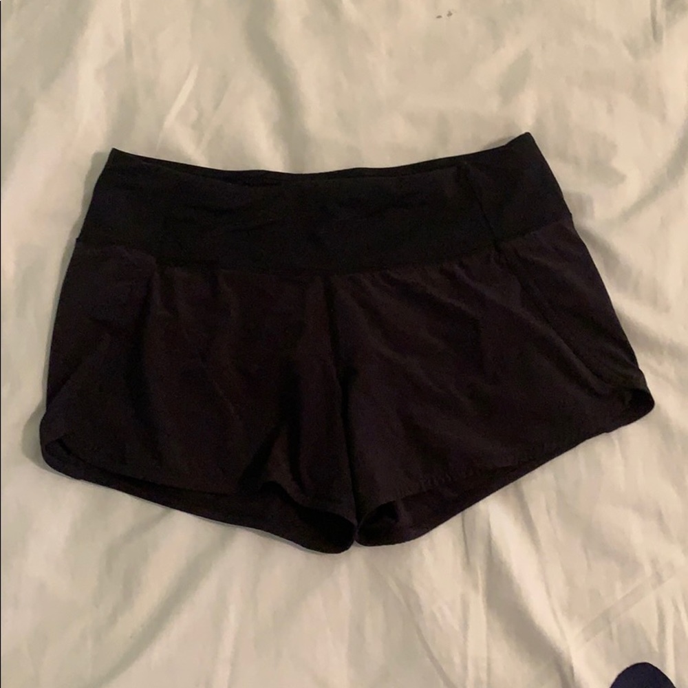 Black Run Times Short 4” Lululemon shorts